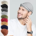 thumbnail image 1 of Xihbxyly Turbante para Hombre, Forrado con Satén y Seda, Diseño Elástico Ajustable, Cómodo para Rastas, Ligero y Transpirable, Perfecto para Dormir o Actividades Al Aire Libre, Talla Única, Versátil, 1 of 4