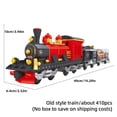 thumbnail image 1 of SALYWEE Track & Train Model Building Blocks Toy, Vintage Steam Passenger Train, Christmas Gift, Home Decorations, 1 of 10