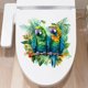 thumbnail image 4 of Flowers Wall Sticker Living Room Bedroom Bathroom Toilet Removable Sticker, 4 of 7
