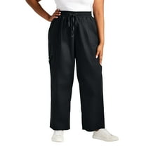 Avenue Women's Plus Size Cotton Cargo Pant