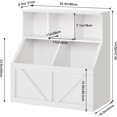 thumbnail image 2 of QinaQin Organizador infantil para juguetes y libros con estante, librero y gabinete para toddler, ideal para recámara, salón, guardería, escuela o kinder, 2 of 7