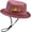 08-red Bucket Hat, variant on Boys Girls Baseball Cap Embroidery Trucker Hat Adjustable Washed Sun Fishing Hat for 3-8