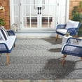 thumbnail image 2 of SAFAVIEH Courtyard Karen Geometric Indoor/Outdoor Area Rug, 8' x 10', Black/Grey, 2 of 9