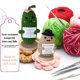 thumbnail image 2 of Jpaklpe 2 Piezas Hechos a Mano Lindos Animales de Ganchillo de Patata Positiva Nuggets de Apoyo Emocional de Punto únicos para Mujeres Patata Positiva como Regalos Divertidos para aliviar el estrés pa, 2 of 5