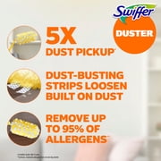 Swiffer Heavy Duty 3 ft Extendable Duster Kit with Refills, Unscented, 1 Handle + 3 Refills