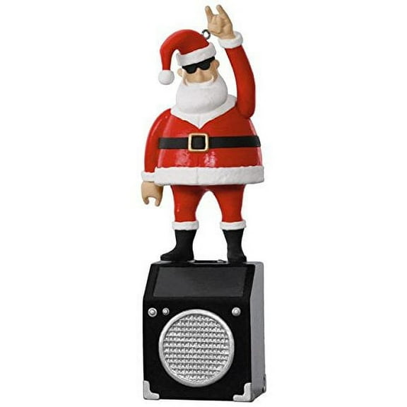 Hallmark Keepsake Ornament Nothin But a Good Time Rockin Santa 2017