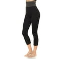 thumbnail image 4 of Rhonda Shear Ahh Seamless Foldover Capri Leggings, 4 of 5