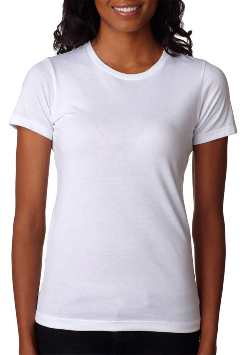 Next Level Apparel Next Level Womens Tear Away Label TShirt, White