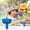 Blue, variant on NWOKYZGH 1Pc Reusable Plastic Popsicle Holders, No Drip Ice Cream Cone Holder, Ice Pops Holder, Popsicle Dripcher, Prevents Sticky Hands and Messy Floors