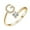 G 9B4, variant on Ke1Clo Exquisite Fashion English Alphabet Letter E Ring with Zircon Stone for Women Girls Gift for Wedding Party Occasion