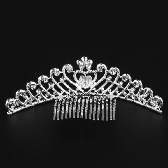 HEANUJJ Bridal Comb Rhinestone Tiara Comb with Durable Design for Wedding Party Hair Decoration