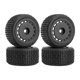 thumbnail image 2 of 4x Llantas RC Neumáticos Ruedas Repuestos Caucho Profesional DIY Modificado Reemplazo Negro, 2 of 9