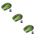 thumbnail image 4 of jesticaly Computer 2.4Ghz Wireless Optical Mouse Quick Speed Low Latency 6 Buttons Plastic Gaming Mice Desktop PC Portable Green 3Set, 4 of 6