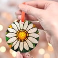 thumbnail image 4 of Ornament Window Hanging - Yellow White Daisy Flower Suncatcher for Door Garden Home Sun Catchers Decoration Christmas Mother's Day Birthday Gifts for Women Men Mom Nana 2025,, 4 of 5