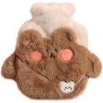 thumbnail image 1 of Bouillotte Kawaii avec Housse d'Animal Mini Bouillotte pour Filles, 1 of 6