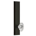thumbnail image 5 of Grandeur 813982 Fifth Avenue Solid Brass Rose Tall Plate Passage Door Knob Set - Grey, 5 of 6