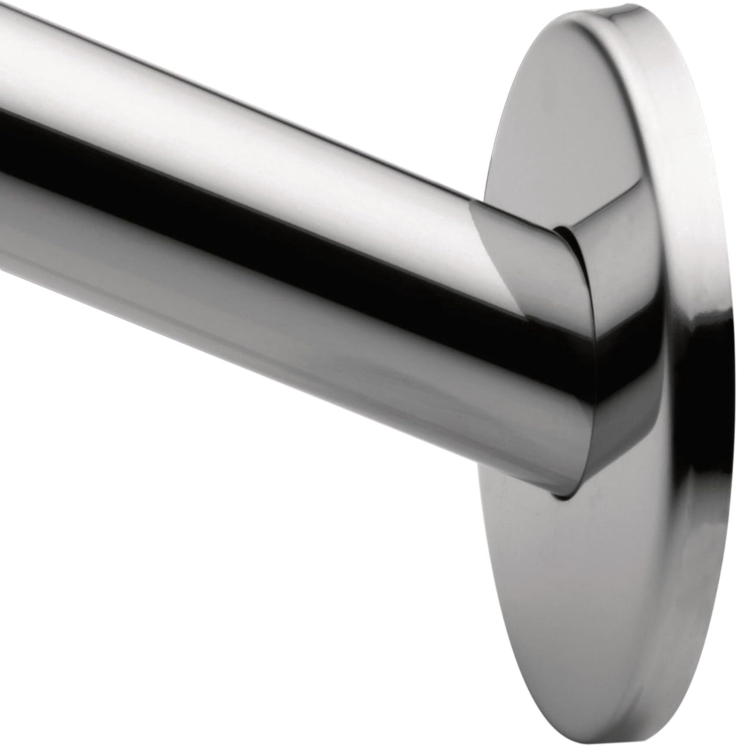 Moen 2-102-5PS 5-Foot Curved Shower Rod, Polished Stainless Steel
