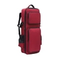 thumbnail image 3 of Xuanheng Sac pour Saxophone Sac de Voyage Polyester Antichoc Portable Étui de Rangement pour Clarinette Rouge, 3 of 8