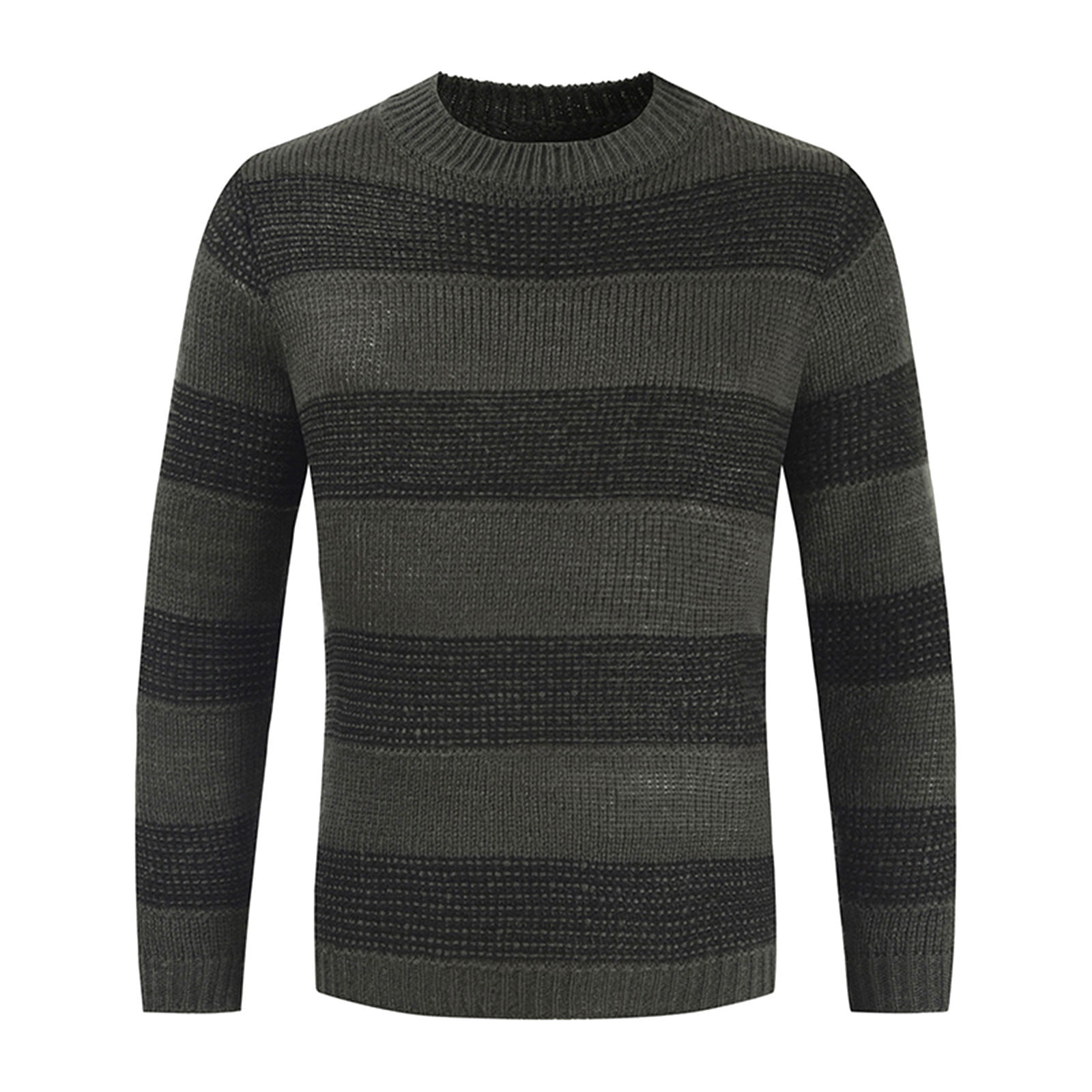 Fall Sweaters for Men Clearance, Autumn Winter New Round Neck Color ...