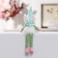 thumbnail image 5 of JeashCHAT Easter Gnomes Decorations, Plush Easter Bunny Handmade Swedish Tomte Elf Stuffed Doll Rabbit Gifts Cute Easter Faceless Dwarf Bunny Household Ornaments, Home Decor, 5 of 5