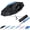 Pale Blue, variant on 46" Travel Umbrellas for Rain - Large Windproof Double Canopy Umbrella, 10 Durable Ribs, Strong Frame, Auto Open Close Ergonomic Handle, Compact Waterproof Umbrella for Women & Men, PalePurple