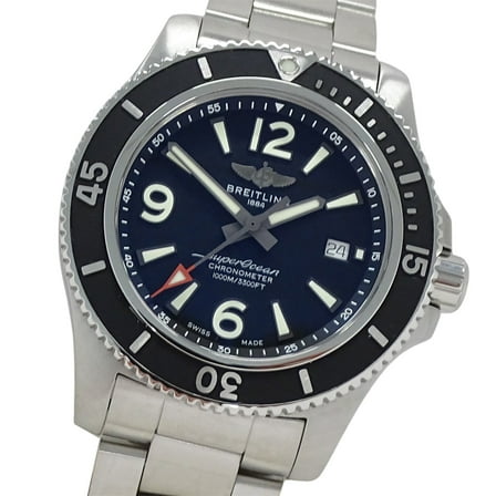 Pre-Owned Breitling Superocean 44 A17367 Men's Automatic Watch with Date Display,... (Good)