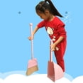 thumbnail image 6 of vnanda 1 Set Mini Broom with Dustpan for Kids Broom and Dustpan Set Toddler Cleaning Set Children Little Housekeeping Cleaning Sweep for Kitchen Bathroom Pet, 6 of 10