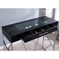thumbnail image 3 of Furniture of America Lilia Contemporary Bar Table, Chrome, 3 of 7