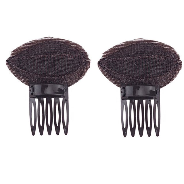Up to 65% Off 2PCS Puff Pasted Insert Comb Non-marking Pad Hair Implement Bangs Heightening Pad Necklace Rings Earring Jewelry on Clearance