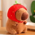 thumbnail image 3 of Capybara-muñeco de peluche de Anime de 23cm, muñeco de felpa suave, regalo de Acción de Gracias de Navidad, 3 of 5