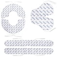 thumbnail image 1 of Juego de electrodos adhesivos Axion con forma ideal para terapia TENS en cuello, espalda y hombros, con 5 almohadillas | Electrodos autoadhesivos reutilizables para unidades TENS, 1 of 5
