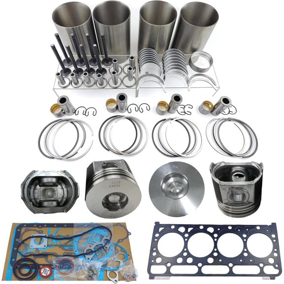 V2003 Engine Overhaul Rebuild Kit FOR Kubota V2003-M-DI V2003-DI Direct Injection Engine For Bobcat S185 S175 S160 Loader Piston Diameter 83mm