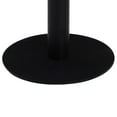 Bistro table dark brown 60 cm MDF