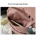 thumbnail image 3 of Fdrone Women Men Black Backpack School Backpack with Laptop Compartment Gym Bag Travel Laptop Backpacks College Students School Bag Bookbag with USB Charging Port, 3 of 8