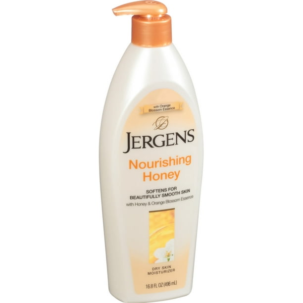 3 Pack Jergens Nourishing Honey Dry Skin Moisturizer Lotion 16.8 oz