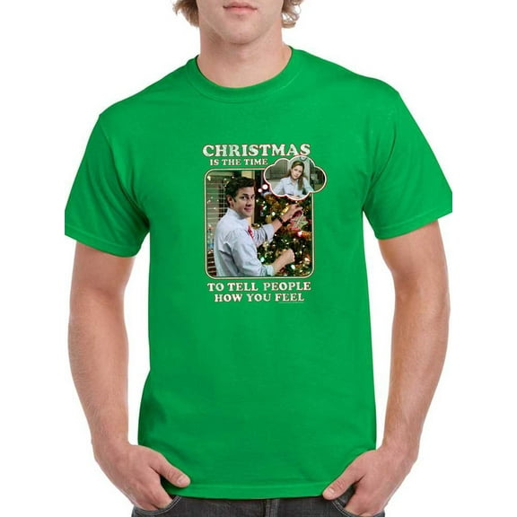 Christmas Feelings The Office T-Shirt Men The Office, Male x-Large