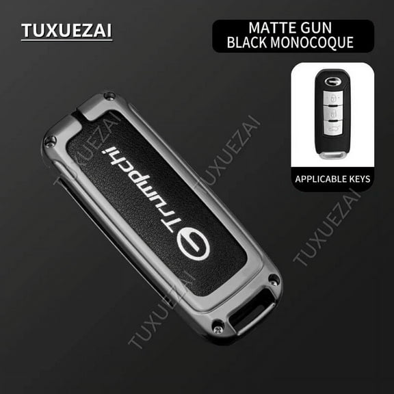 Zinc alloy Car Remote Key Cover Case Holder For GAC Trumpchi B 3-button key case GS3 GS4 GA3S GS8 GS5 GS6 GS7 Accessories