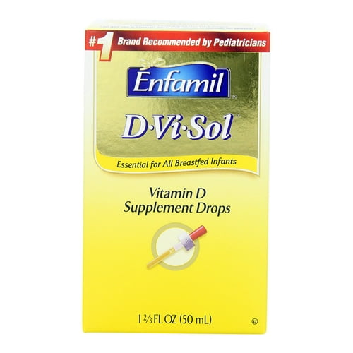 Enfamil DViSol Vitamin D Supplement Drops For Breastfed Infants 50