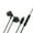 Black Type c flat mouth, variant on Universal Type-C In Ear Wired Headphones 3.5mm Stereo Gaming Music Earbud