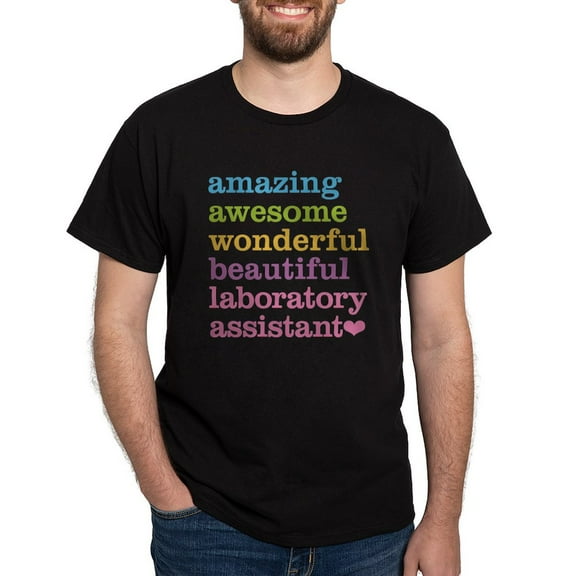 CafePress - Amazing Laboratory Assistant T Shirt - Men's Classic Graphic Cotton T-Shirt
