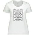 thumbnail image 3 of Inktastic Limited Edition 1986 One of a Kind Women's Plus Size T-Shirt, 3 of 5