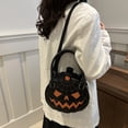 thumbnail image 2 of CAIXIA Travel Crossbody Bags For WomenHalloween Pumpkin Printed Crossbody Messenger Bag, Compact Satchel Unique Handmade Shoulder Tote Purse, 2 of 7