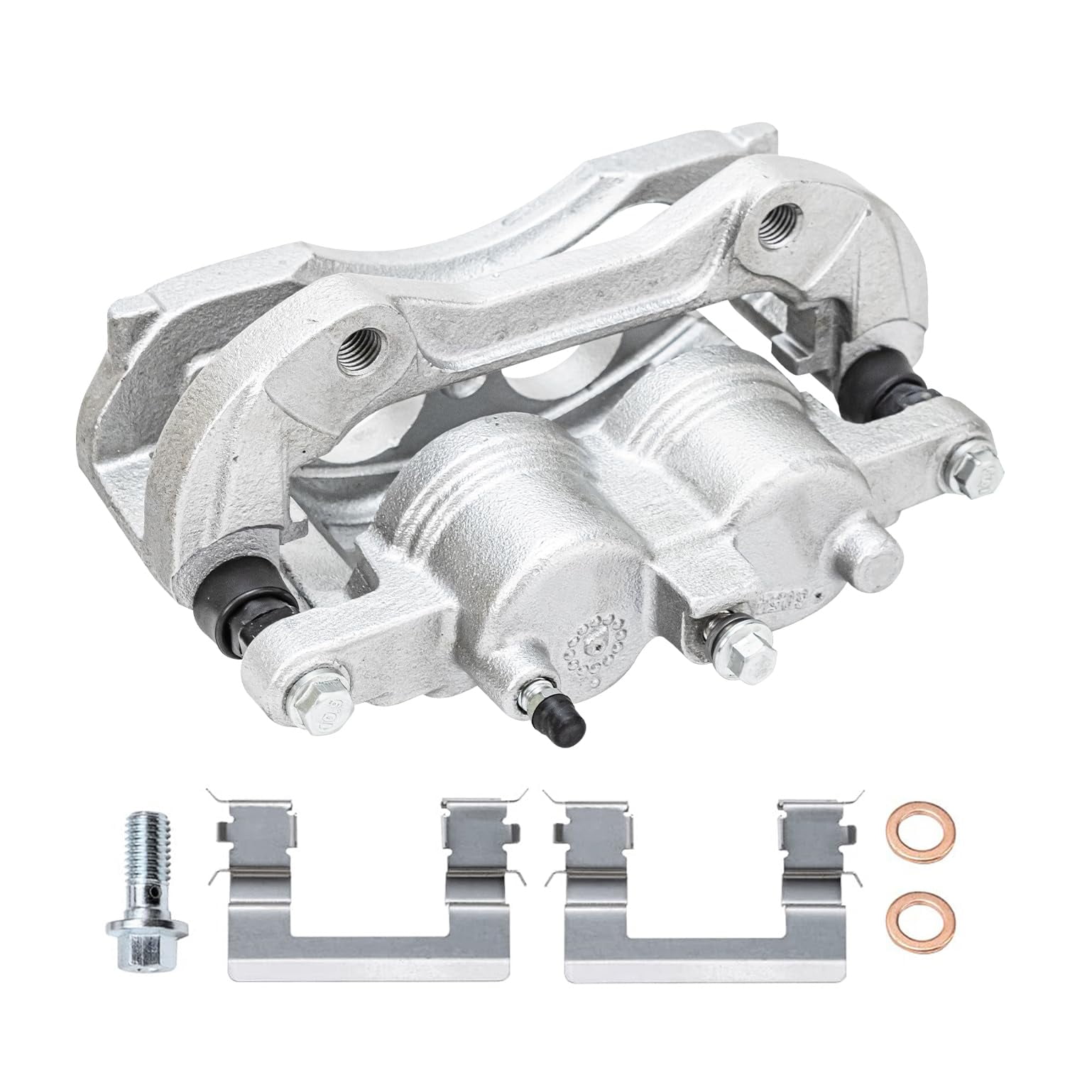 Detroit Axle - Front Brake Calipers for Chevrolet Impala Monte Carlo Buick Lucerne Disc Brake Calipers w/Bracket Replacement