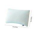 thumbnail image 3 of Harlier Cooling Bed Pillows for Sleeping, Luxury Queen Size Pillows, Memory Foam Pillows Adjustable Soft Bed Firm or Soft Pillows for Side, Back, Stomach, Hot Sleepers - 25''x16'', 3 of 9