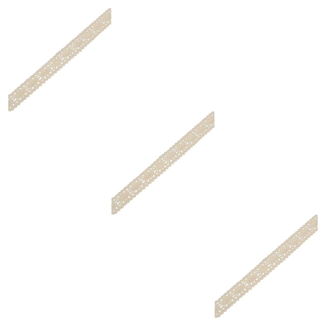relayinert 1 Roll Lace Craft Ribbon Exquisite Useful Cotton Charming Sewing Accessory Clothes Supplies Delicate Lace Trim Type7 3Set