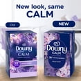 thumbnail image 3 of Downy Fabric Softener Dryer Sheets, Infusions Calm Lavender and Vanilla Bean Scent, 50 Mega Dryer Sheets, 3 of 14