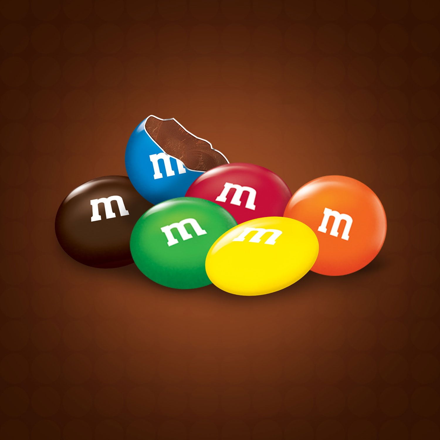 M&M'S Milk Chocolate Candy, Full Size, 1.69 oz., 48 pk. With White Bowl By OMA