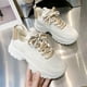 thumbnail image 5 of Zapatos para Deporte Gruesas Plataforma Casual Papá Correr Mujeres, 5 of 9