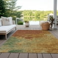 thumbnail image 6 of Addison Rugs Chantille Indoor/Outdoor Transitional Watercolors Paprika Washable Rectangle Rug, 3' x 5', 6 of 6