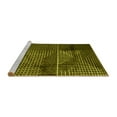 thumbnail image 2 of Ahgly Company Machine Washable Indoor Rectangle Abstract Yellow Modern Area Rugs, 8' x 10', 2 of 4